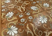 Parquet+con+intarsi+in+marmo